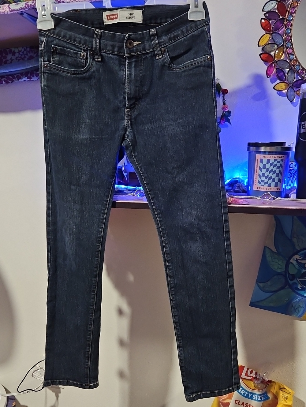 Levi's Girls Ink Blue Skinny Jeans